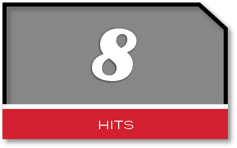 8,hit