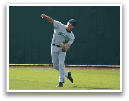 A baseball player in a white uniform is throwing a ball on a field. AI generated content