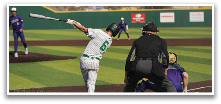A baseball player is swinging a bat at a ball, while a catcher and an umpire watch. AI generated content