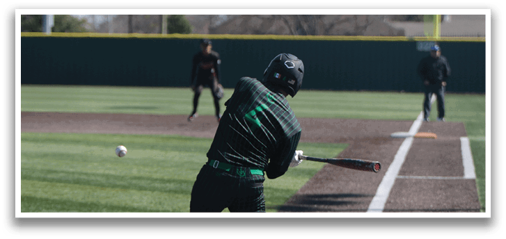 A baseball player is swinging a bat at a ball, while a catcher and an umpire watch closely. AI generated content