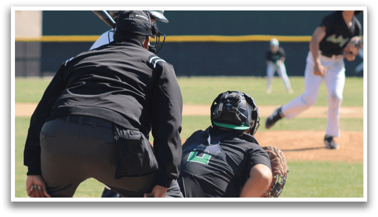 A baseball player is kneeling on the ground wearing a baseball glove. AI generated content