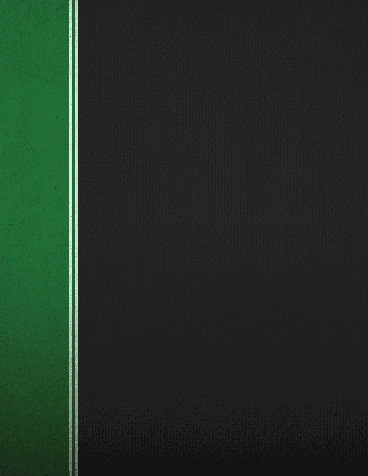 A black and green striped image with a black background. AI generated content