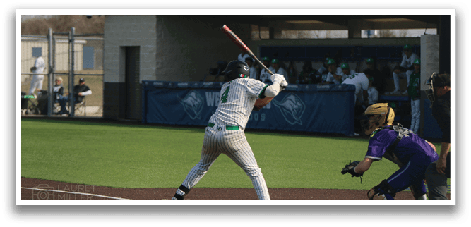 A baseball player is swinging a bat at a ball during a game. AI generated content