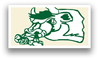 A green and white logo of a bull with a horn. AI generated content