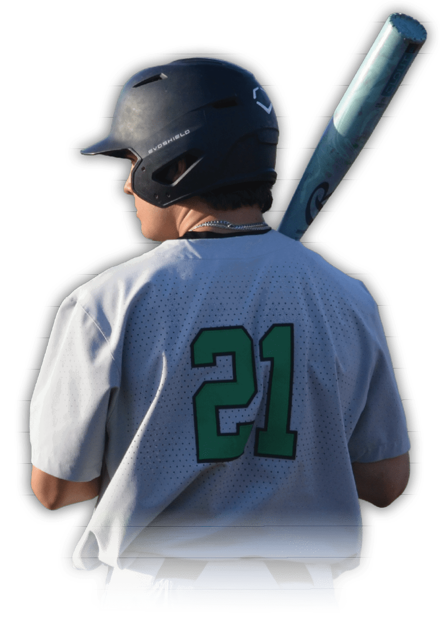 A baseball player wearing a helmet and jersey with the number 21. AI generated content