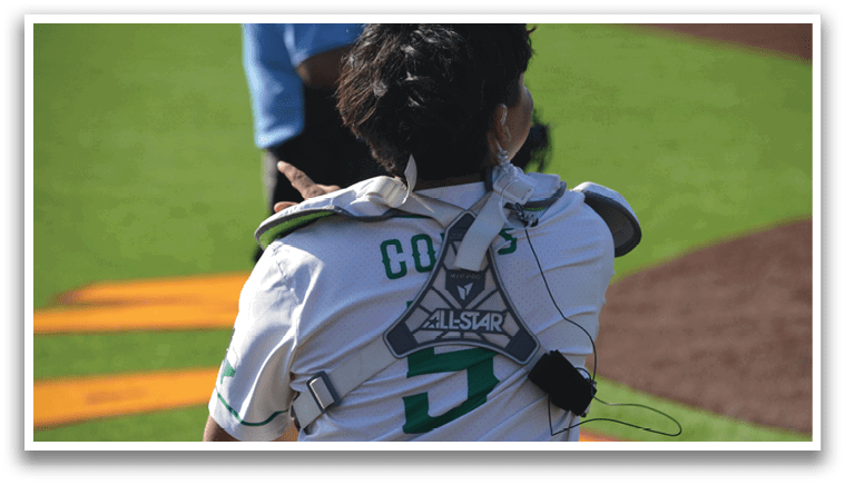 A baseball player wearing a white jersey with the number 17 on it. AI generated content