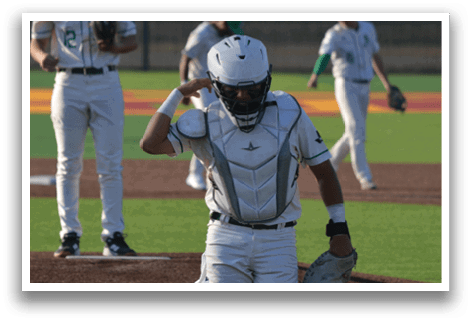A baseball player wearing a white uniform is running towards a base. AI generated content