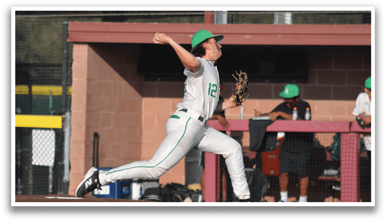 A baseball player in a white uniform is throwing a ball on a field. AI generated content