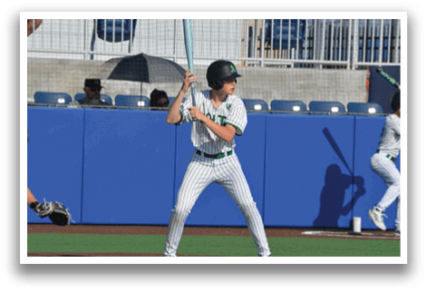A baseball player is swinging a bat at a ball, with a catcher and an umpire behind him. AI generated content