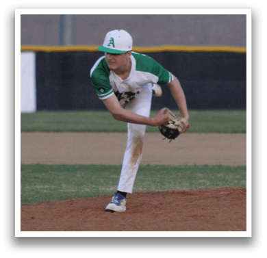 A baseball player in a white uniform is pitching a ball on a field. AI generated content