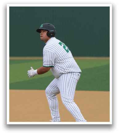 A baseball player in a white uniform is running on the field. AI generated content