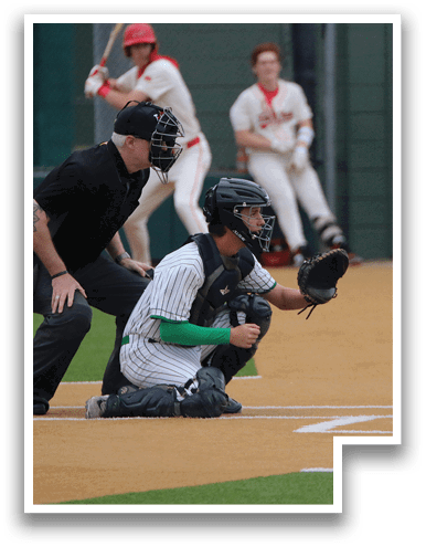 A baseball player is swinging a bat at a ball during a game. AI generated content