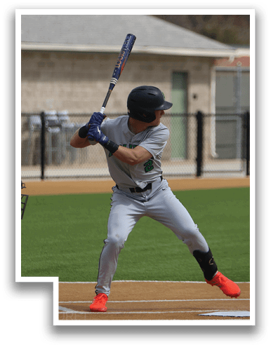 A baseball player in a grey uniform is swinging a bat at a ball. AI generated content