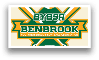 A logo for the BENS Youth Baseball & Softball Association. AI generated content