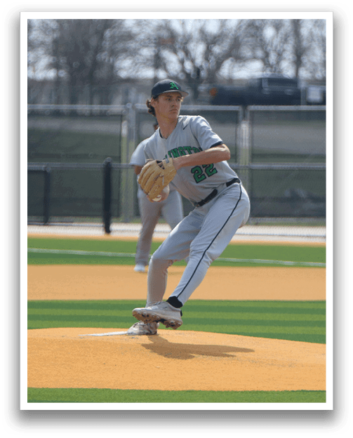 A baseball player in a grey uniform is pitching a ball on a field. AI generated content