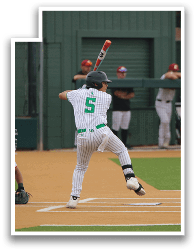 A baseball player is swinging a bat at a ball. AI generated content
