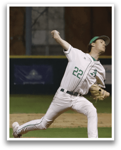 A baseball player in a white uniform is pitching a ball on a field. AI generated content