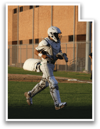 A man in a baseball uniform is sliding into a base. AI generated content