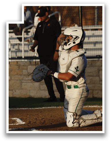 A baseball player is getting ready to hit the ball. AI generated content