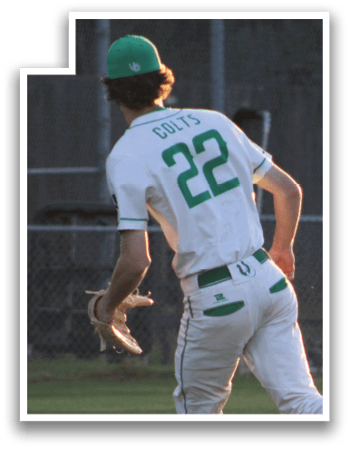 Two baseball players are running on the field, one with the number 22 on his shirt. AI generated content