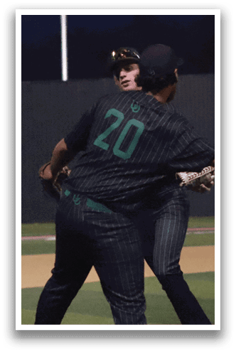 A baseball player in a white uniform is pitching a ball on a field. AI generated content