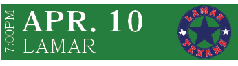 LAMAR,APR. 10,7:00P