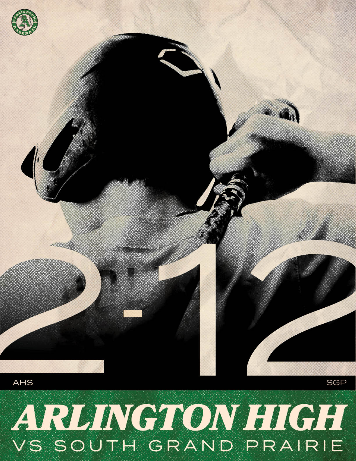 A baseball player is holding a bat and wearing a helmet. AI generated content