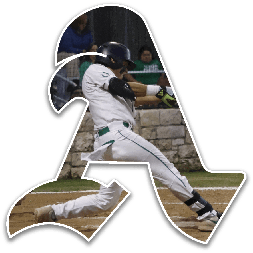 A baseball player in a white uniform is swinging a bat at a ball. AI generated content