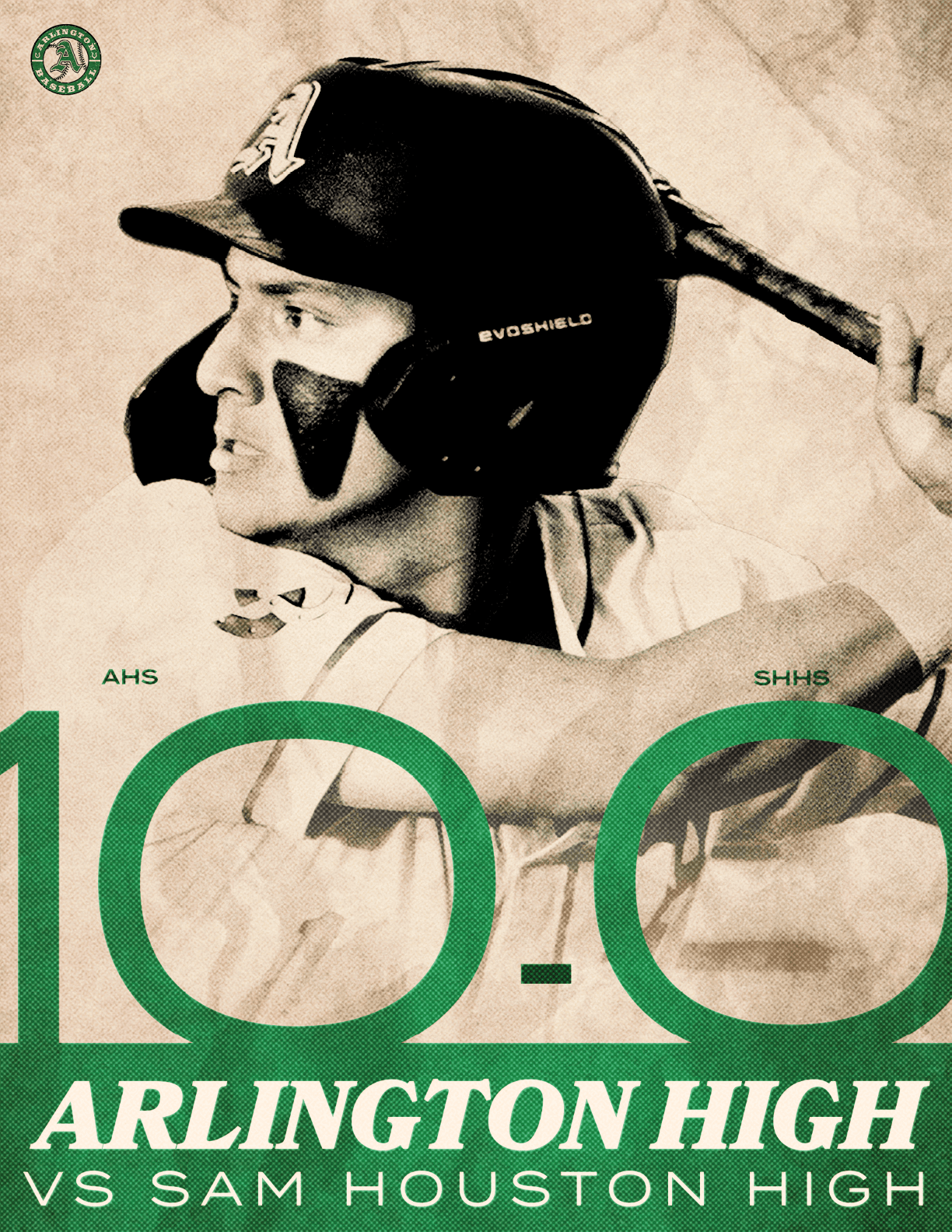 A baseball player in a batting helmet and uniform is holding a bat. AI generated content