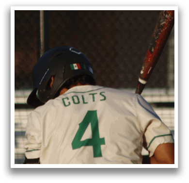 A baseball player is swinging a bat, attempting to hit a ball. AI generated content