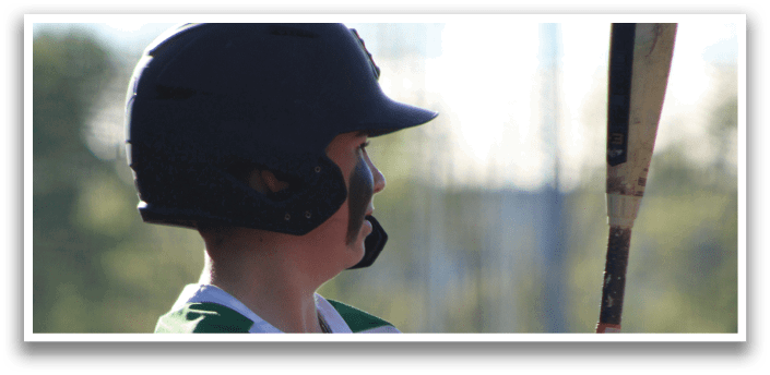 A baseball player is holding a bat, getting ready to swing. AI generated content