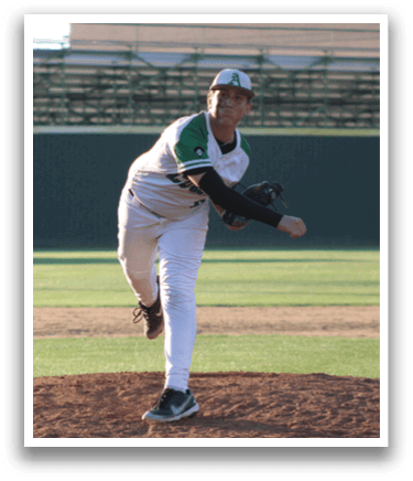 A baseball player in a white uniform is standing on a field, holding a baseball glove. AI generated content