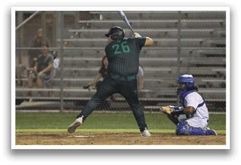 A baseball player is swinging a bat, and a ball is in the air. A group of people is watching the game from the stands. AI generated content