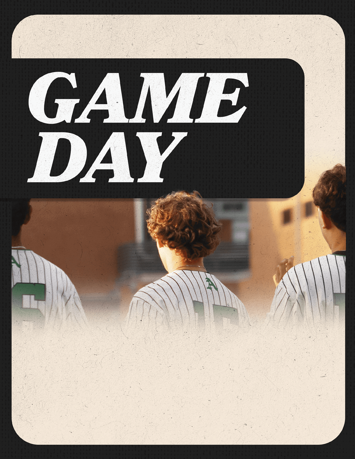 A boy with a baseball uniform on. Description generated by AI
