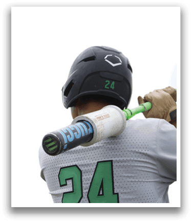 A baseball player wearing a grey jersey with the number 24 on it. Description generated by AI