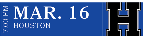 HOUSTON,MAR. 16,7:00 P