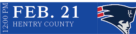 HENTRY COUNTY,FEB. 21,12:00 P