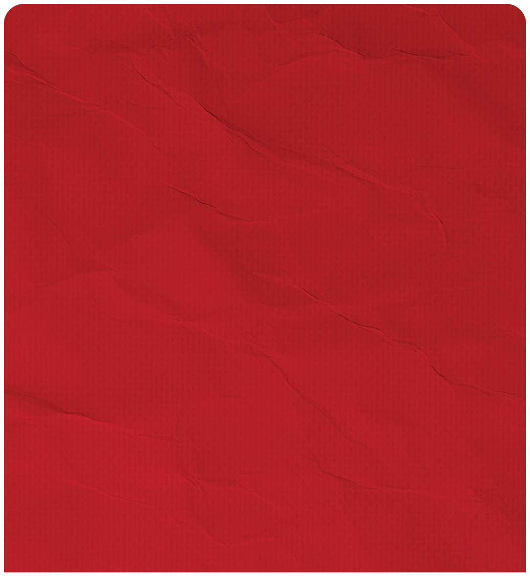A red piece of cloth with wrinkles and folds. AI generated content