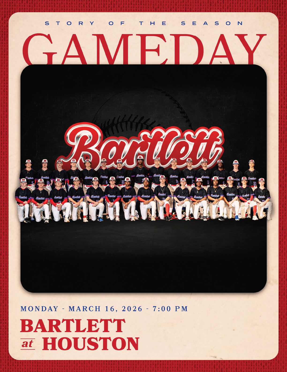 A baseball game is being played between the Barlett and Legacy teams. AI generated content