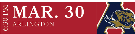 ARLINGTON,MAR. 30,6:30 P