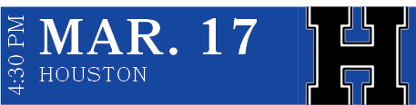 HOUSTON,MAR. 17,4:30 P
