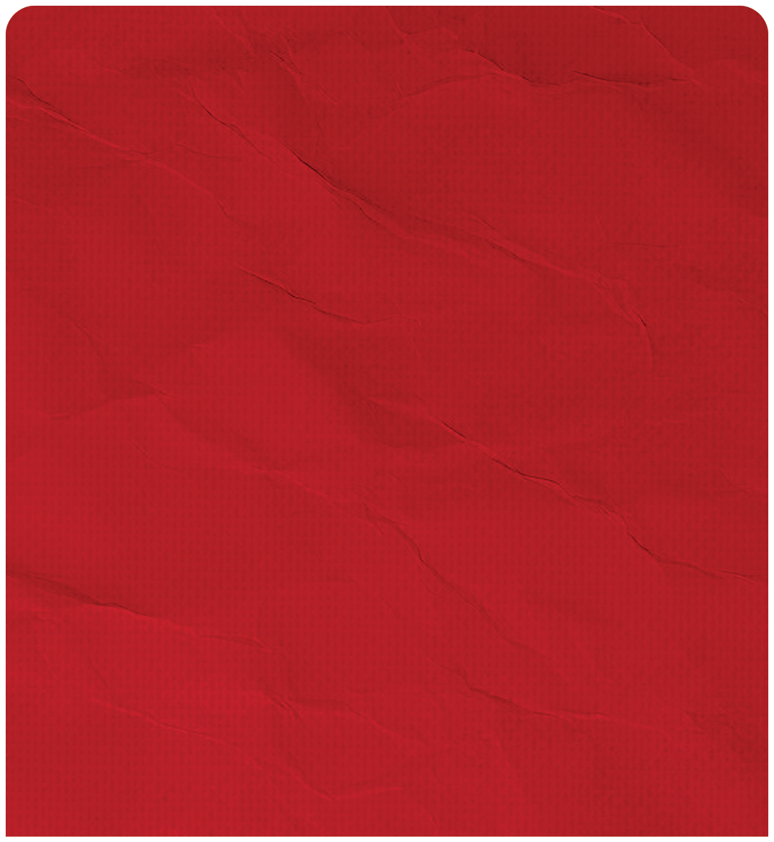 A red piece of cloth with wrinkles and folds. AI generated content