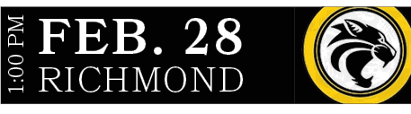RICHMOND,FEB. 28,1:00 P