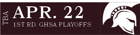 1ST RD. GHSA PLAYOFFS,APR. 22,TB