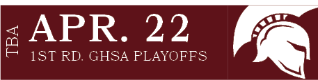 1ST RD. GHSA PLAYOFFS,APR. 22,TB