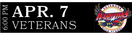 VETERANS,APR. 7,6:00 P