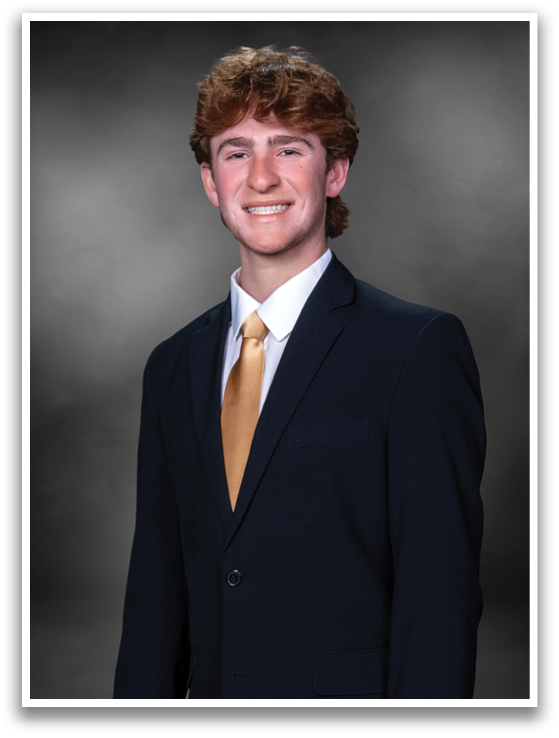 A man wearing a suit and tie is smiling for the camera. AI generated content