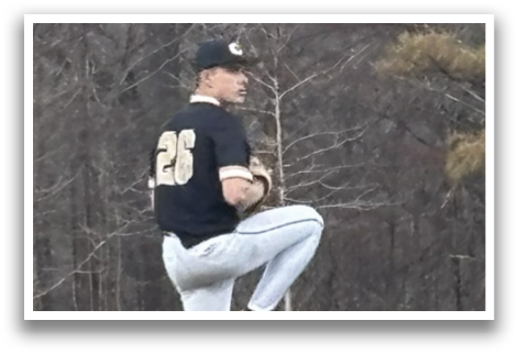 A baseball player is standing on a field with his knee bent and his hand on his knee. AI generated content