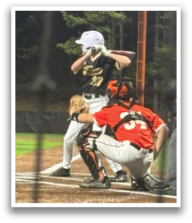 A baseball player is swinging a bat, while a catcher and an umpire watch. AI generated content