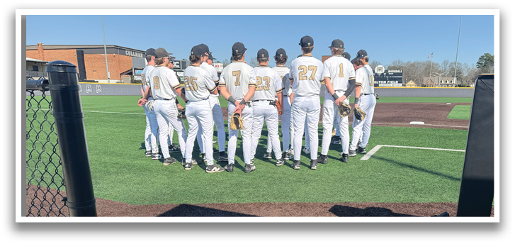Baseball players in uniforms standing on a field. AI generated content
